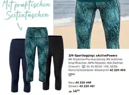 Tchibo 3/4-Sportleggings Active Power Angebot
