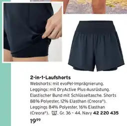 Tchibo 2-in-1-Laufshorts Angebot
