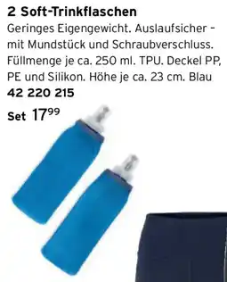 Tchibo 2 Soft-Trinkflaschen Angebot
