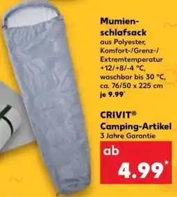 Kaufland CRIVIT Mumienschlafsack Angebot