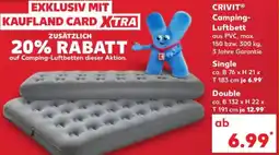 Kaufland CRIVIT Camping Luftbett Angebot