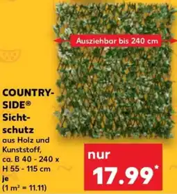 Kaufland COUNTRYSIDE Sichtschutz Angebot