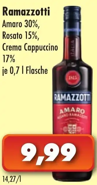 Lösch Depot Ramazzotti 0,7L Angebot