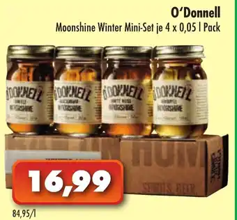 Lösch Depot O'Donnell Moonshine Winter Mini Set 4x0,05L Angebot