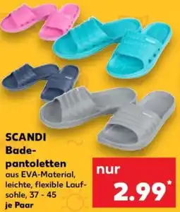 Kaufland SCANDI Badepantoletten Angebot