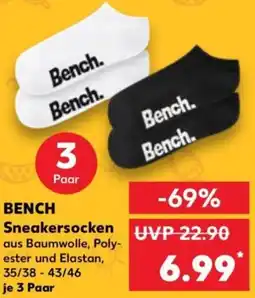 Kaufland BENCH Sneakersocken Angebot