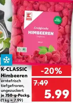 Kaufland K-CLASSIC Himbeeren Angebot