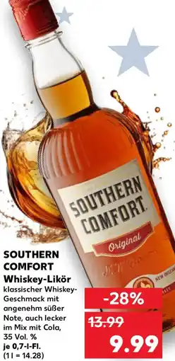 Kaufland SOUTHERN COMFORT Whiskey-Likör Angebot