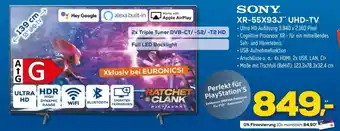 Euronics XXL Sony XR-55X93J UHD TV Angebot