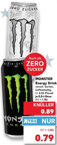 Kaufland MONSTER Energy Drink Angebot