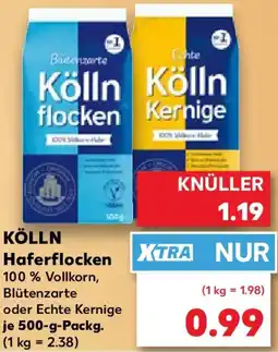 Kaufland KÖLLN Haferflocken Angebot