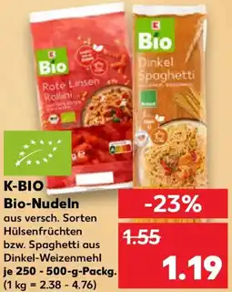 Kaufland K-BIO Bio-Nudeln Angebot