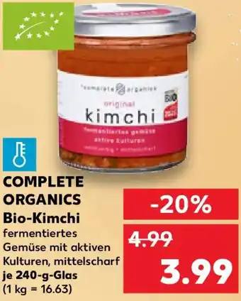 Kaufland COMPLETE ORGANICS Bio-Kimchi Angebot