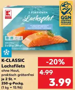 Kaufland K-CLASSIC Lachsfilets Angebot