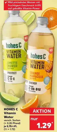 Kaufland HOHES C Vitamin Water Angebot