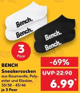Kaufland BENCH Sneakersocken Angebot