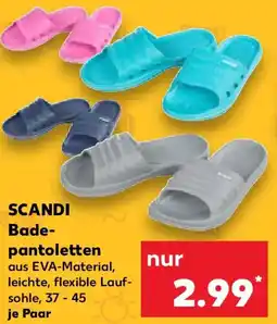 Kaufland SCANDI Badepantoletten Angebot