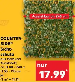 Kaufland COUNTRYSIDE Sichtschutz Angebot