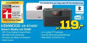 Euronics XXL Kenwood CR-ST100S Smart Radio mit DAB+ Angebot