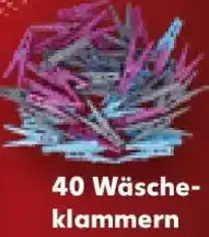 Kaufland 40 Wäscheklammern Angebot