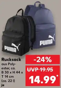 Kaufland PUMA Rucksack Angebot