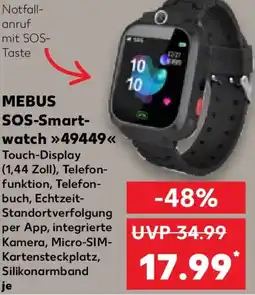 Kaufland MEBUS SOS-Smartwatch 49449 Angebot