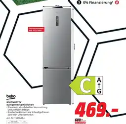 MediaMarkt Beko kühlgefrierkombination b5rcno377x Angebot