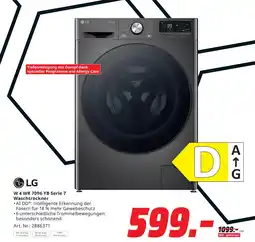 MediaMarkt Lg waschtrockner w 4 wr 7096 yb serie 7 Angebot