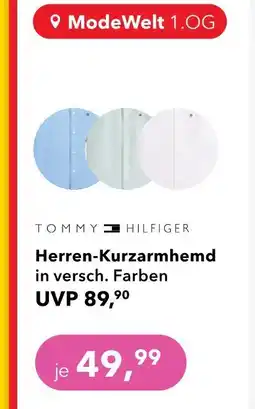 dodenhof Tommy hilfiger herren-kurzarmhemd Angebot