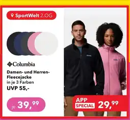 dodenhof Columbia damen-fleecejacke Angebot