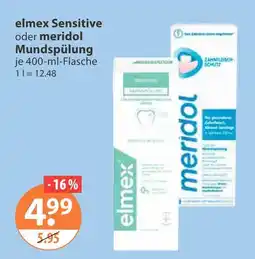 V Markt Elmex sensitive mundspülung Angebot