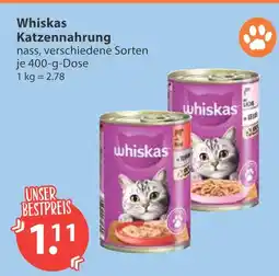 V Markt Whiskas katzennahrung Angebot