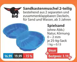 V Markt Big sandkastenmuschel Angebot
