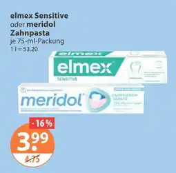 V Markt Elmex sensitive Angebot