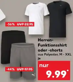 Kaufland PUMA Herren Funktionsshirt oder -shorts Angebot