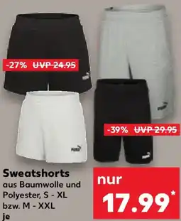 Kaufland PUMA Sweatshorts Angebot