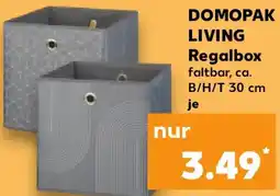 Kaufland DOMOPAK LIVING Regalbox Angebot