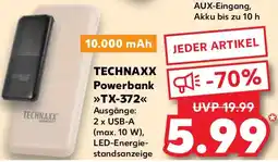 Kaufland TECHNAXX Powerbank TX-372 Angebot
