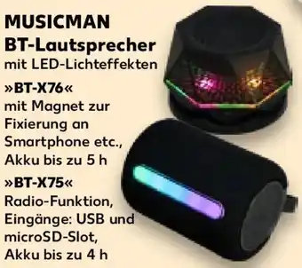 Kaufland MUSICMAN BT-Lautsprecher Angebot