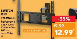 Kaufland SWITCH ON TV-Wandhalterung Angebot