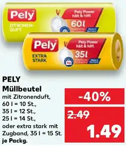 Kaufland PELY Müllbeutel Angebot