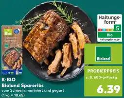 Kaufland K-BIO Bioland Spareribs Angebot