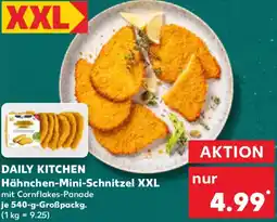 Kaufland DAILY KITCHEN Hähnchen-Mini-Schnitzel XXL Angebot