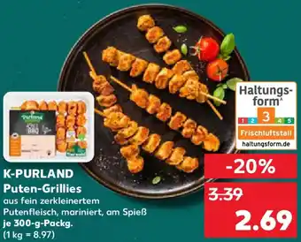 Kaufland K-PURLAND Puten-Grillies Angebot