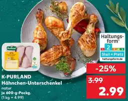 Kaufland K-PURLAND Hähnchen-Unterschenkel Angebot