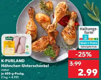 Kaufland K-PURLAND Hähnchen-Unterschenkel Angebot