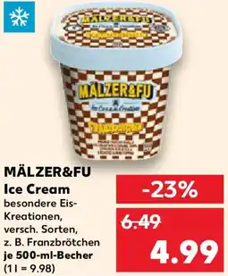 Kaufland MÄLZER&FU Ice Cream Angebot