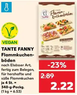 Kaufland TANTE FANNY Flammkuchenböden Angebot
