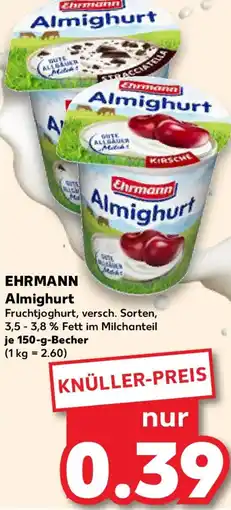 Kaufland EHRMANN Almighurt Angebot