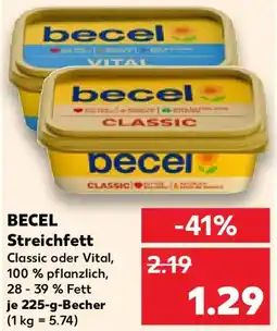 Kaufland BECEL Streichfett Angebot